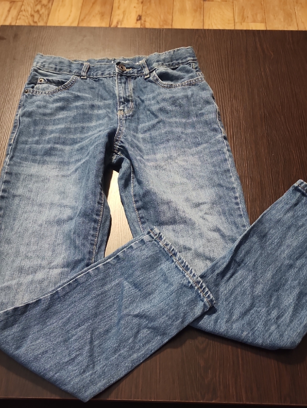The Children's Place Light Blue Straight Leg Jeans